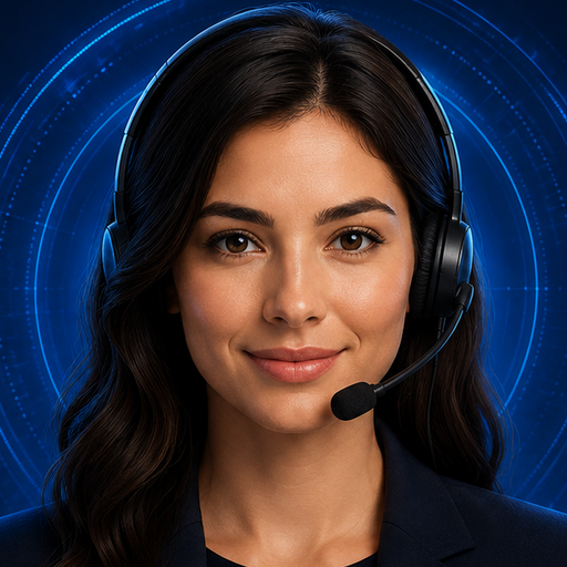 NeloDesk AI receptionist headshot